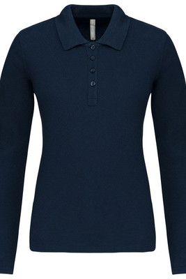 Kariban K257 - Polo piqué manches longues femme