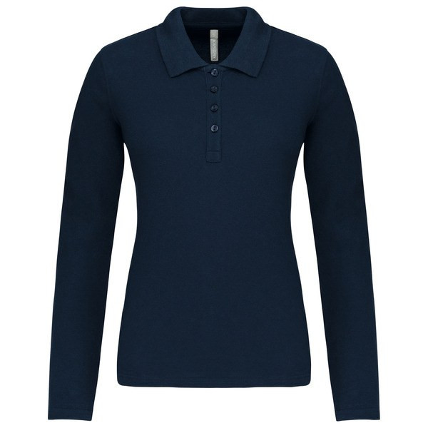 Kariban K257 - Polo piqué donna manica lunga