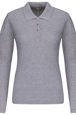 Kariban K257 - Polo piqué manches longues femme