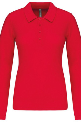 Kariban K257 - Polo piqué manches longues femme