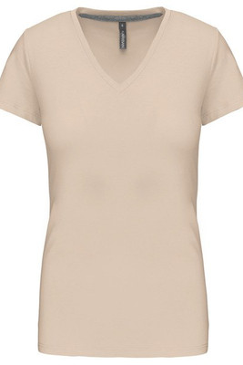 Kariban K381 - LADIES' SHORT SLEEVE V-NECK T-SHIRT