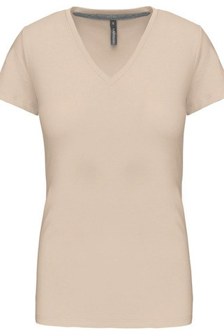 Kariban K381 - LADIES SHORT SLEEVE V-NECK T-SHIRT