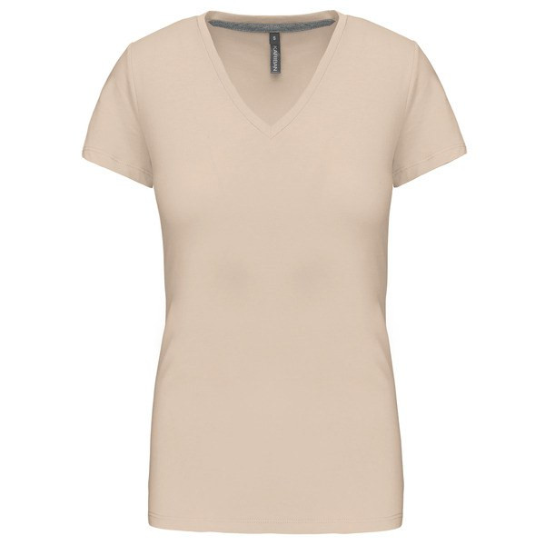 Kariban K381 - LADIES' SHORT SLEEVE V-NECK T-SHIRT