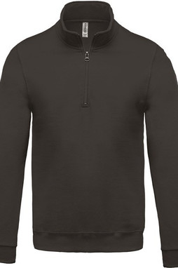 Kariban K478 - Zipped neck sweatshirt