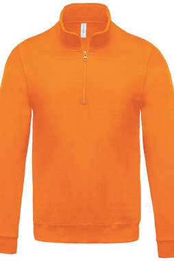 Kariban K478 - Zipped neck sweatshirt