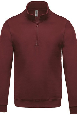 Kariban K478 - Zipped neck sweatshirt
