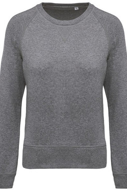 Kariban K481 - Sweat-shirt BIO col rond manches raglan femme