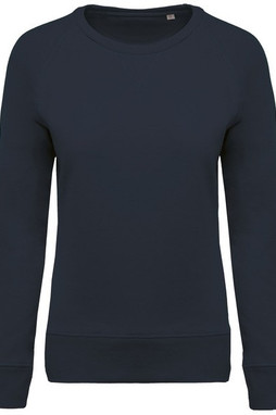 Kariban K481 - Ladies’ organic cotton crew neck raglan sleeve sweatshirt