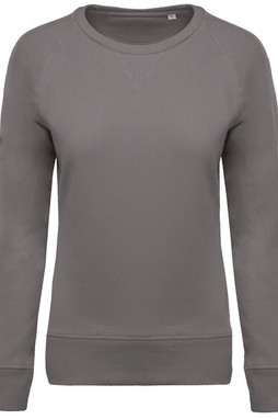 Kariban K481 - Sweat-shirt BIO col rond manches raglan femme