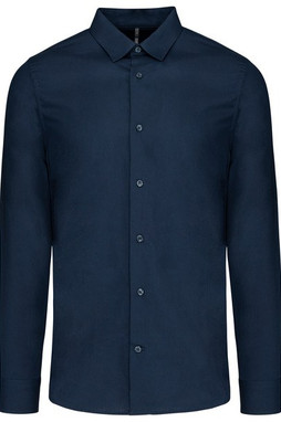 Kariban K513 - Men’s long-sleeved cotton poplin shirt