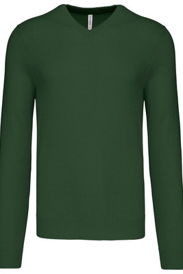 Kariban K965 - Men's Classic V-Neck Cotton Blend Sweater