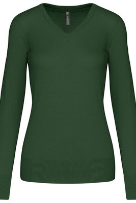 Kariban K966 - Pull Femme Col V en Coton et Acrylique