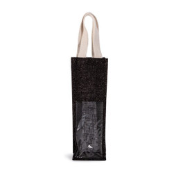 Kimood KI0267 - Sac porte bouteille en jute