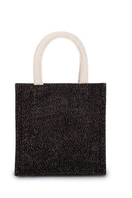 Kimood KI0272 - Jute canvas tote bag - small model