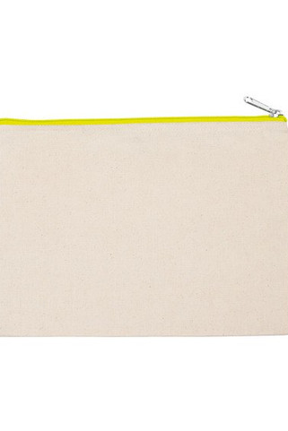 Kimood KI0722 - Pochette en coton canvas - grand modèle