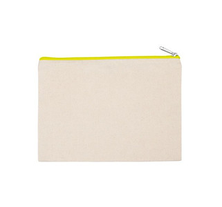 Kimood KI0722 - Pochette en coton canvas - grand modèle