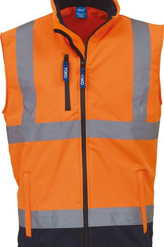 Yoko YHV006 - Wodoodporna Kamizelka Softshell Hi-Vis