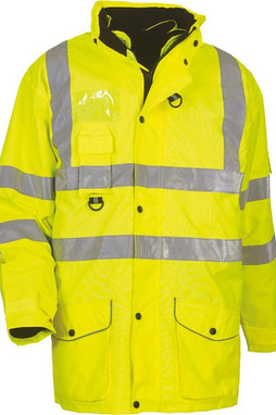 Yoko YHVP711 - Parka de sécurité haute visibilité 7 en 1