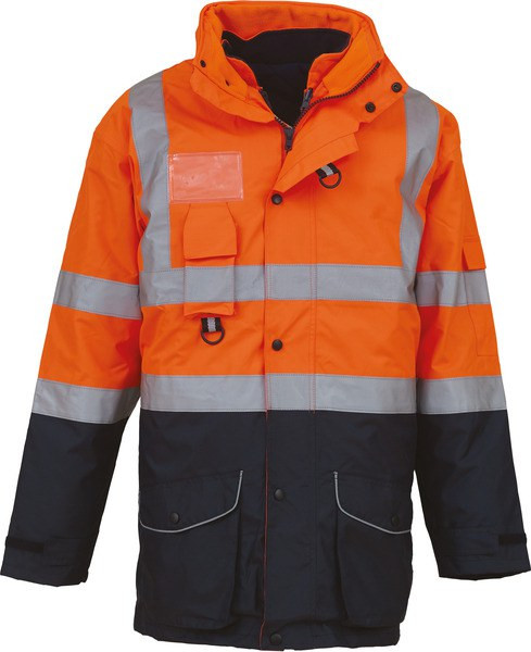 Yoko YHVP711 - Hi-Vis Monitoiminen 7-in-1 Parka