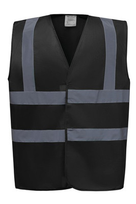 Yoko YHVW100 - Enhanced Visibility Safety Vest with Reflective Strips