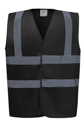 Yoko YHVW100 - Enhanced Visibility Safety Vest with Reflective Strips