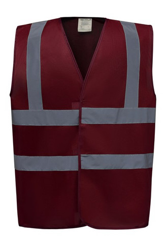 Yoko YHVW100 - Enhanced Visibility Safety Vest with Reflective Strips