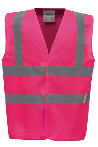 Yoko YHVW100 - Enhanced Visibility Safety Vest with Reflective Strips