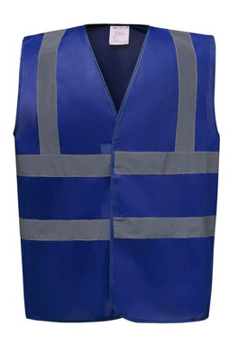 Yoko YHVW100 - Enhanced Visibility Safety Vest with Reflective Strips