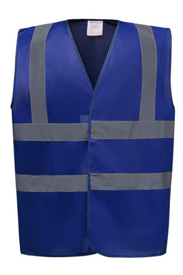 Yoko YHVW100 - Enhanced Visibility Safety Vest with Reflective Strips