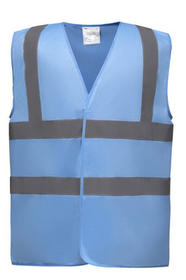 Yoko YHVW100 - Enhanced Visibility Safety Vest with Reflective Strips