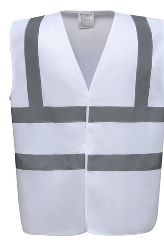 Yoko YHVW100 - Enhanced Visibility Safety Vest with Reflective Strips