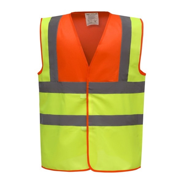 Yoko YHVW100 - Enhanced Visibility Safety Vest with Reflective Strips