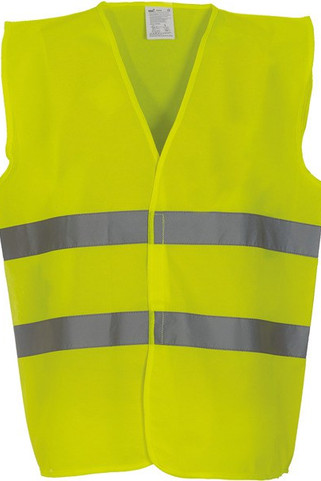 Yoko YHVW102 - Gilet à 2 bandes haute visibilité