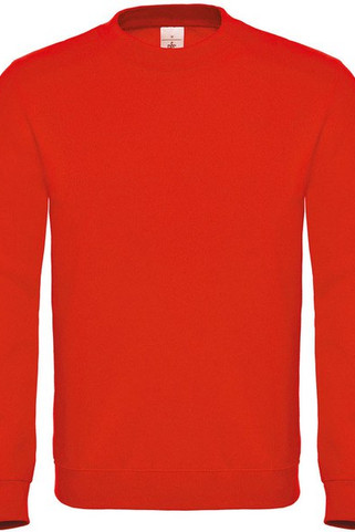 B&C CGWUI20 - Modern Cotton-Poly Blend Ribbed Sweatshirt