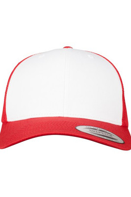 Flexfit FL6606CF - Cappellino trucker rétro frontale colorato