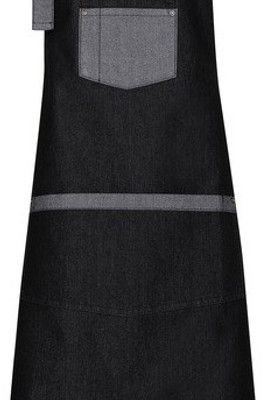 Premier PR127 - Tablier Denim à bavette "Domain"