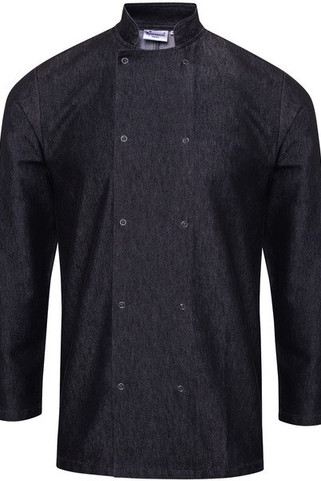 Premier PR660 - Stijlvolle Denim Koksjas voor Comfort en Bescherming