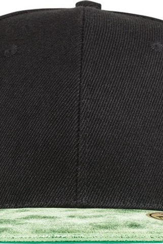 Result RC087X - Bronx Glitter Snapback Cap with Recycled Visor