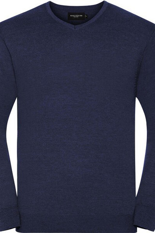 Russell Collection RU710M - V-Neck Knitted Pullover