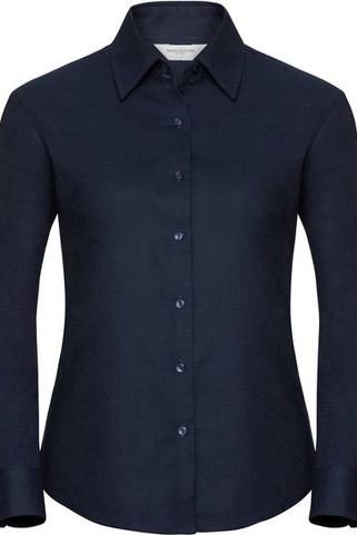 Russell Collection RU932F - Chemise Oxford Femme Manches Longues
