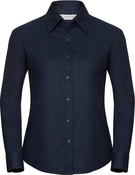 Russell Collection RU932F - Ladies' Long Sleeve Easy Care Oxford Shirt