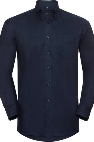 Russell Collection RU932M - Mens Long Sleeve Easy Care Oxford Shirt