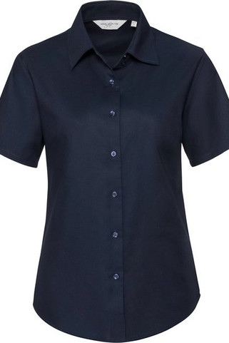 Russell Collection RU933F - Ladies Short Sleeve Easy Care Oxford Shirt