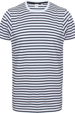 Skinnifit SFM202 - Maglietta unisex a righe