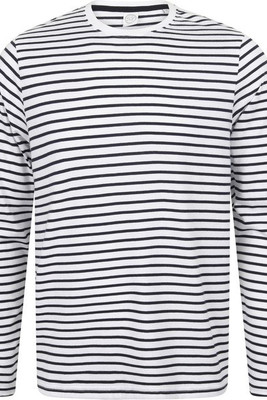 Skinnifit SFM204 - Long-sleeved striped t-shirt