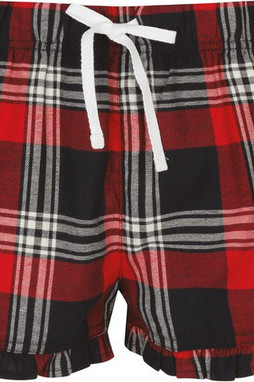 Skinnifit SK082 - Ladies tartan frill shorts