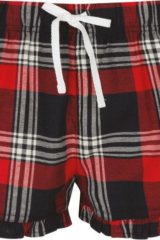 Skinnifit SK082 - Ladies tartan frill shorts