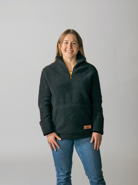 Timberlea T5000 - Veste Zip 1/4 en polaire Sherpa unisexe