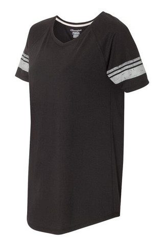 Champion AO350 - Womens Triblend Varsity T-shirt