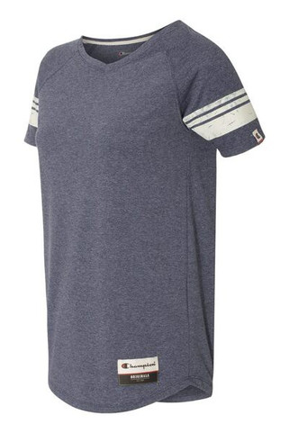 Champion AO350 - T-Shirt Triblend Varsity pour femme